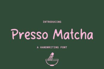 Presso Matcha Font