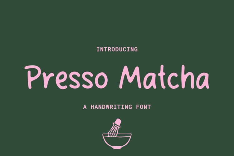 Presso Matcha Font