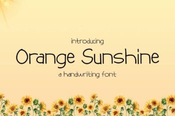 Orange Sunshine Font