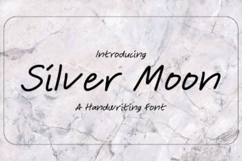 Silver Moon Font
