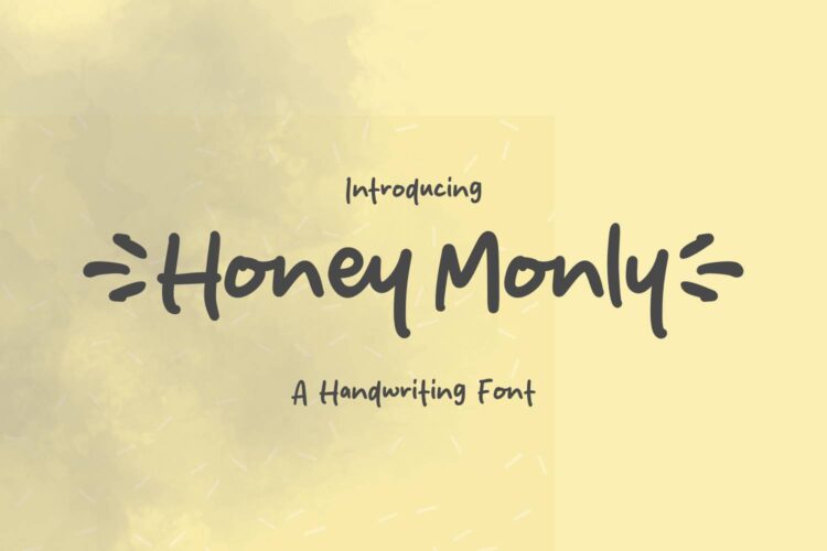 Honey Monly Font