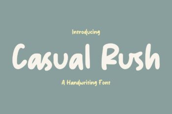 Casual Rush Font