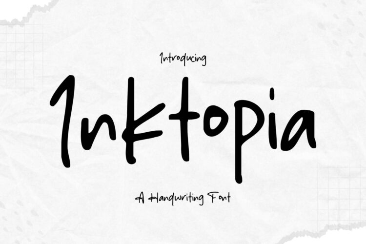 Inktopia Font