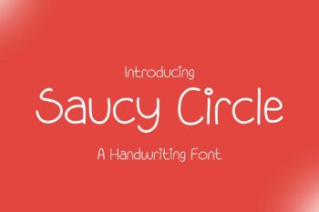 Saucy Circle Font