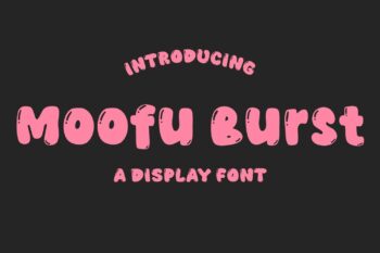 Moofu Burst Font