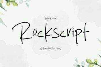 Rockscript Font