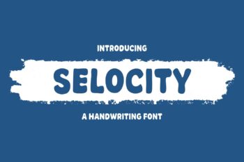 Selocity Font