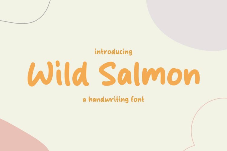 Wild Salmon Font