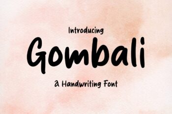 Gombali Font