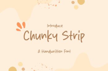 Chunky Strip Font