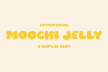 Moochi Jelly Font