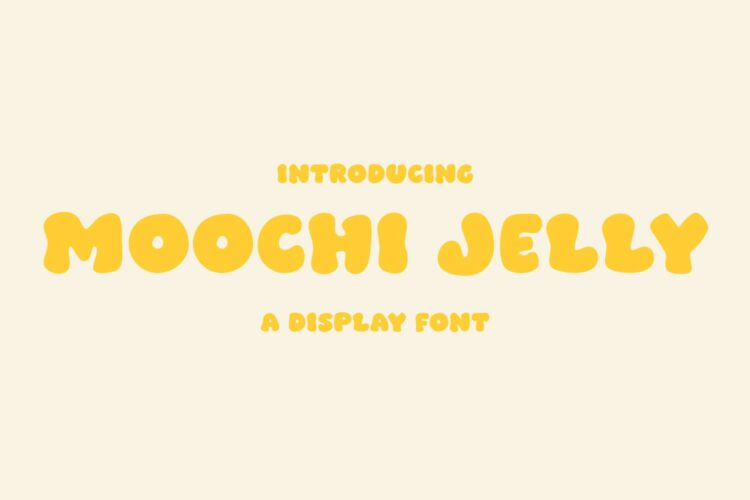 Moochi Jelly Font