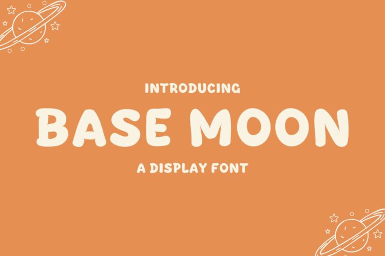 Base Moon Font