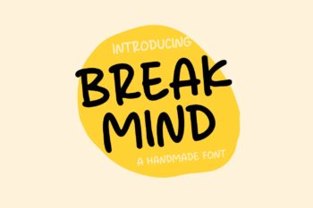 Break Mind Font