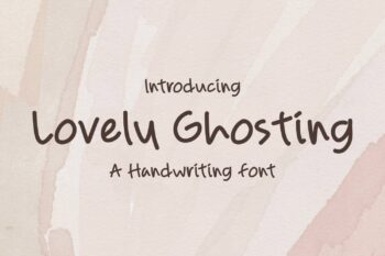 Lovely Ghosting Font