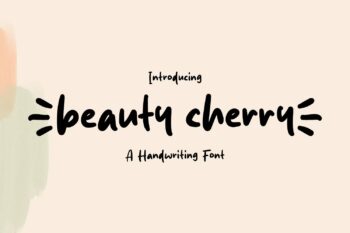 Beauty Cherry Font
