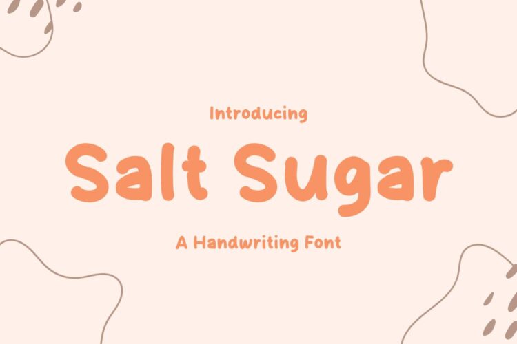 Salt Sugar Font