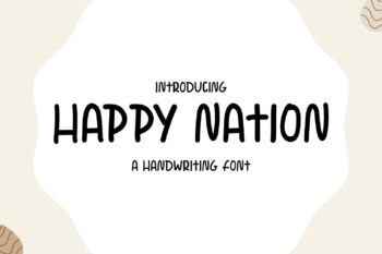 Happy Nation Font