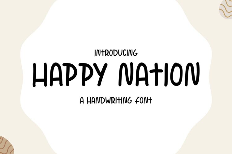 Happy Nation Font