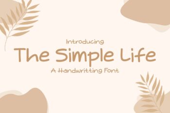 The Simple Life Font
