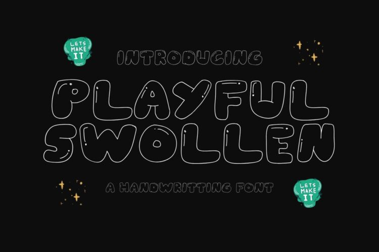 Playful Swollen Font