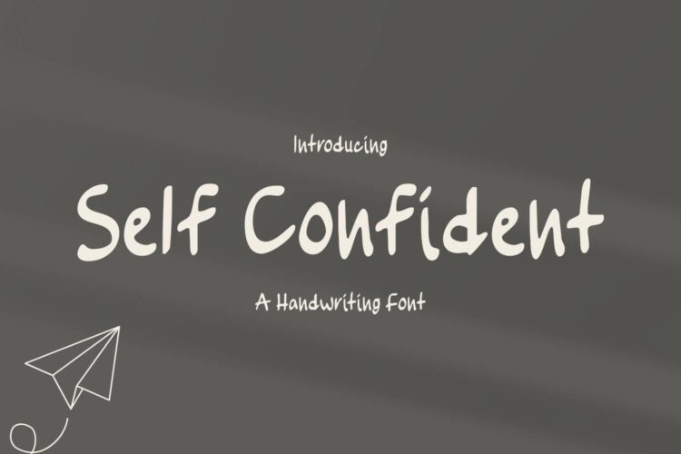 Self Confident Font