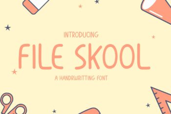 File Skool Font