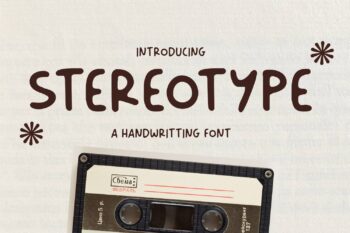 Stereotype Font