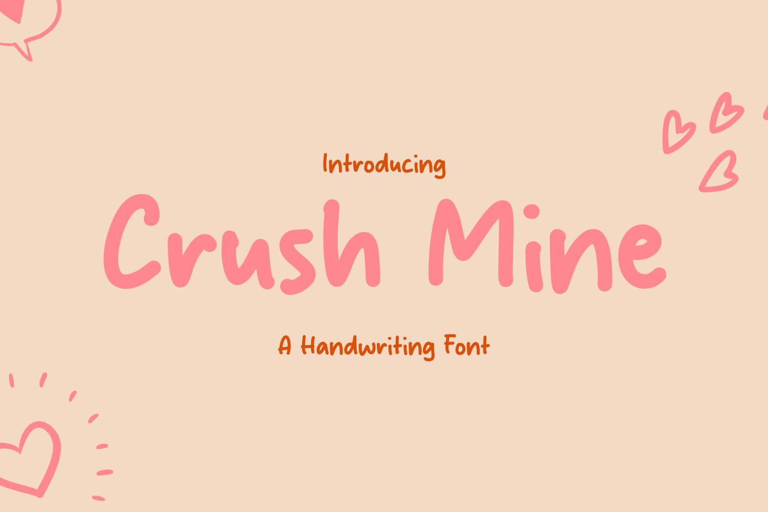 Crush Mine Font