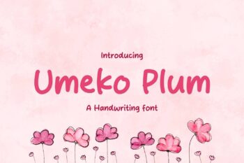 Umeko Plum Font