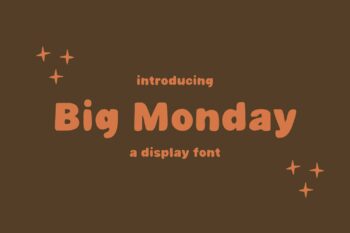 Big Monday Font
