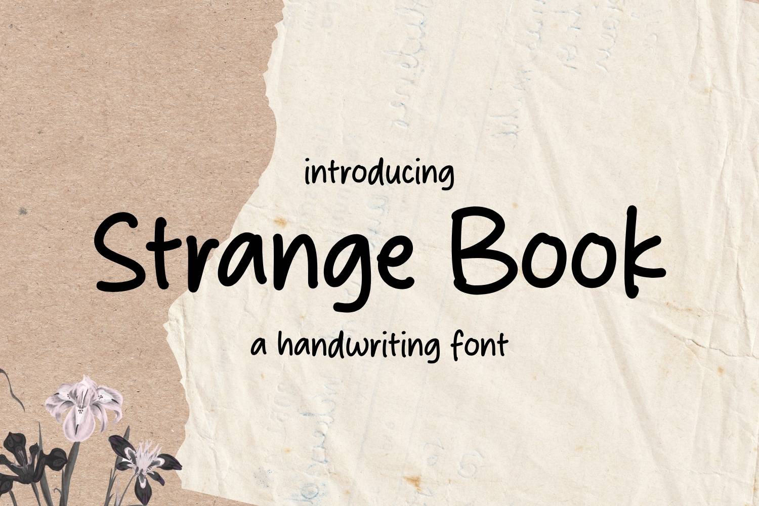 Strange Book Font