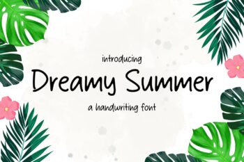 Dreamy Summer Font