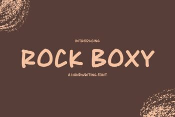 Rock Boxy Font