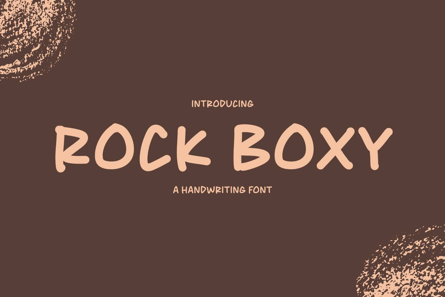 Rock Boxy Font