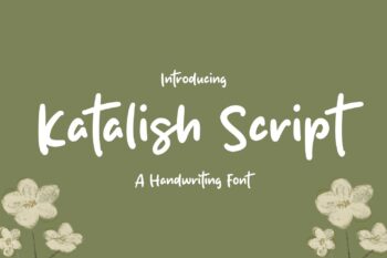 Katalish Script Font