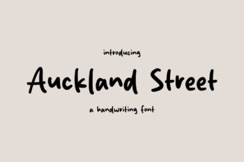 Auckland Street Font