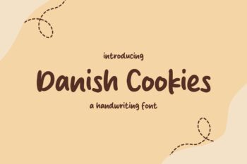 Danish Cookies Font