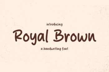 Royal Brown Font