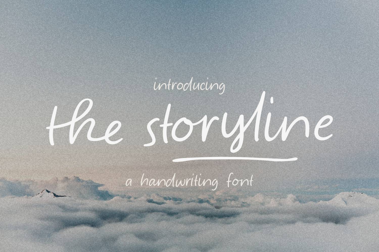 the storyline font