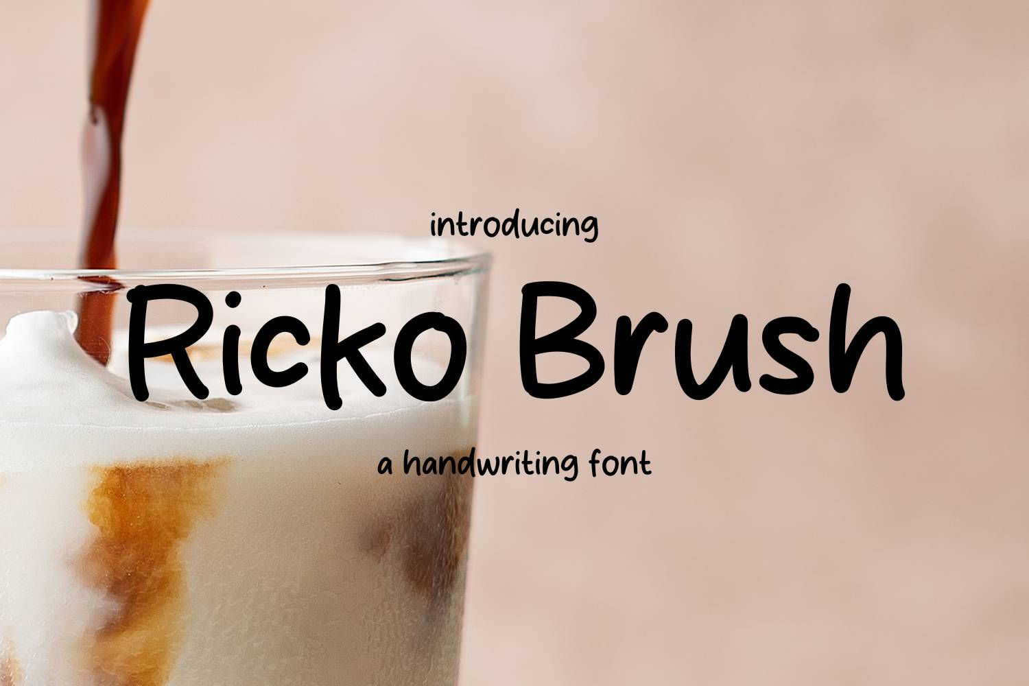 Ricko Brush Font