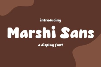 Marshi Sans Font