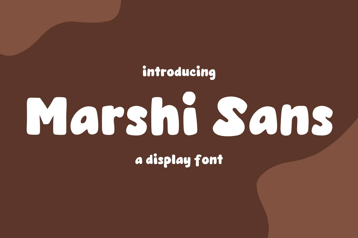Marshi Sans Font