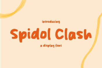 Spidol Clash Font