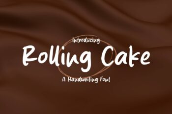 Rolling Cake Font