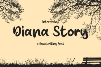 Diana Story Font