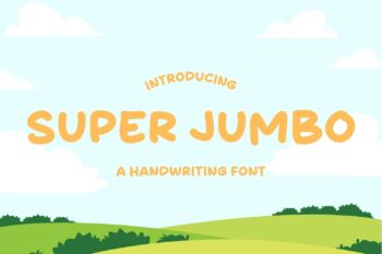 Super Jumbo Font