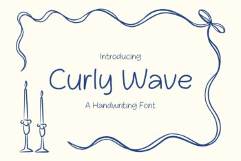 Curly Wave Font