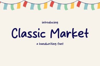 Classic Market Font