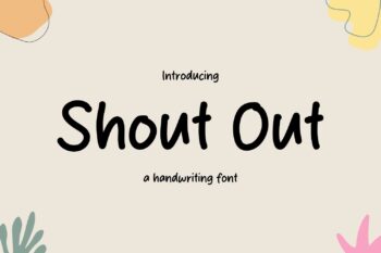 Shout Out Font